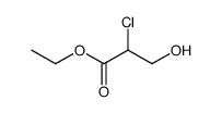 ethyl 2-chloro-3-hydroxypropionate Structure