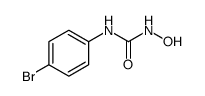 Urea, N-(4-bromophenyl)-N'-hydroxy Structure