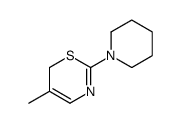 5-methyl-2-piperidin-1-yl-6H-1,3-thiazine结构式