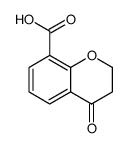 4-氧代苯并二氢吡喃-8-羧酸结构式