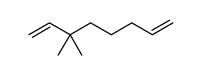 1,7-Octadiene, 3,3-dimethyl Structure