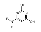 6-(difluoroamino)-1H-pyrimidine-2,4-dione结构式