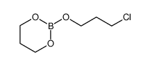 2-(3-chloro-propoxy)-[1,3,2]dioxaborinane结构式