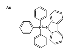 carbazol-9-yl(triphenyl)phosphanium,gold Structure