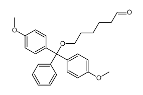 6-[bis(4-methoxyphenyl)-phenylmethoxy]hexanal结构式