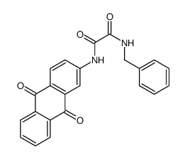 N-benzyl-N'-(9,10-dioxoanthracen-2-yl)oxamide结构式