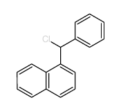 1-(chloro-phenyl-methyl)naphthalene结构式