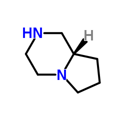 (S)-1,4-Diazabicyclo[4.3.0]nonane structure