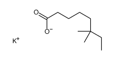 tert-potassium decanoate Structure