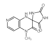 1-methylspiro[4H-pyrido[3,4-b]pyrazine-3,5'-imidazolidine]-2,2',4'-trione Structure