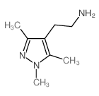 [2-(1,3,5-Trimethyl-1H-pyrazol-4-yl)ethyl]amine结构式