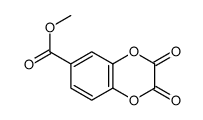 methyl 2,3-dioxo-1,4-benzodioxine-6-carboxylate结构式