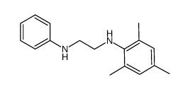 N-phenyl-N'-mesityl-1,2-ethylenediamine结构式