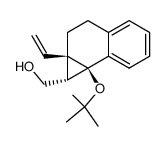 1-tert-Butoxy-6-ethenylbenzobicyclo<4.1.0>heptan-endo-7-methanol结构式