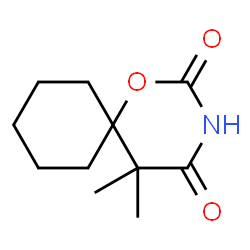 1-Oxa-3-azaspiro[5.5]undecane-2,4-dione,5,5-dimethyl-(6CI) structure