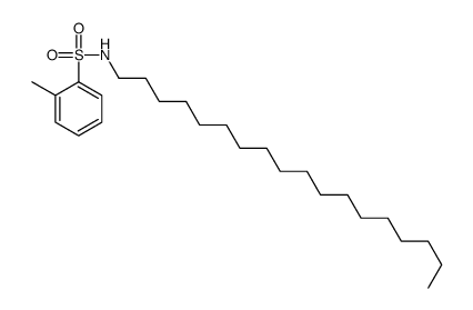 N-Octadecyl-2-toluenesulfonamide结构式