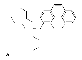 tributyl(pyren-1-ylmethyl)phosphanium,bromide结构式