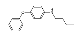 N-butyl-4-phenoxyaniline结构式