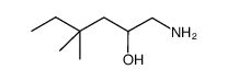 1-amino-4,4-dimethylhexan-2-ol Structure