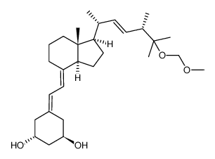 (1R,3R)-5-((E)-2-((1R,3As,7Ar)-1-((2R,5S,E)-6-(Methoxymethoxy)-5,6-Dimethylhept-3-En-2-Yl)-7A-Methyldihydro-1H-Inden-4(2H,5H,6H,7H,7Ah)-Ylidene)Ethylidene)Cyclohexane-1,3-Diol Structure