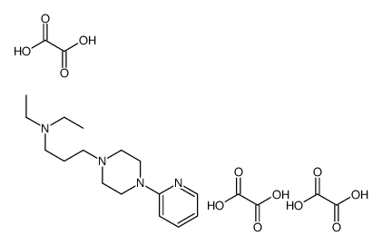 N,N-diethyl-3-(4-pyridin-2-ylpiperazin-1-yl)propan-1-amine,oxalic acid Structure