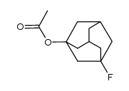 3-fluoroadamantan-1-yl acetate Structure