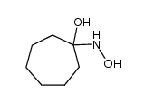 1-(hydroxyamino)cycloheptanol结构式