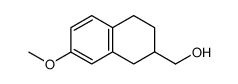 6-methoxy-1,2,3,4-tetrahydronaphthalen-3-ylmethanol结构式