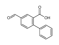 5-formyl-2-phenylbenzoic acid Structure