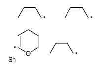 Tributyl(5,6-dihydro-4H-pyran-2-yl)stannane structure