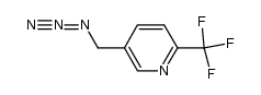 5-(azidomethyl)-2-(trifluoromethyl)pyridine结构式