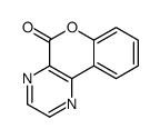 chromeno[3,4-b]pyrazin-5-one结构式