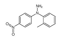 1-(2-methylphenyl)-1-(4-nitrophenyl)hydrazine Structure