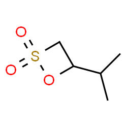 1,2-Oxathietane,4-(1-methylethyl)-,2,2-dioxide(9CI)结构式