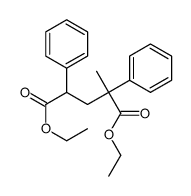 diethyl 2-methyl-2,4-diphenylpentanedioate结构式