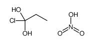 1-chloropropane-1,1-diol,nitric acid结构式