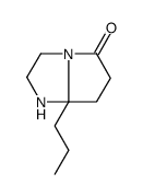7a-propyl-2,3,6,7-tetrahydro-1H-pyrrolo[1,2-a]imidazol-5-one Structure