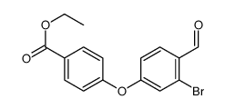 Ethyl 4-(3-bromo-4-formylphenoxy)benzoate picture
