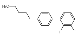 1,2-difluoro-3-(4-pentylphenyl)benzene Structure