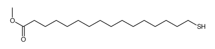 methyl 16-sulfanylhexadecanoate结构式