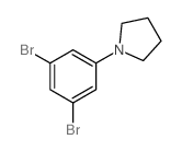 1-(3,5-二溴苯基)吡咯烷图片