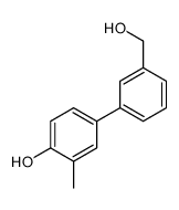 4-[3-(hydroxymethyl)phenyl]-2-methylphenol结构式