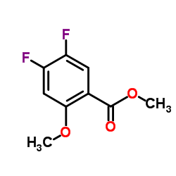 4,5-Dfluoro-2-methoxybenzoic acid methyl ester picture