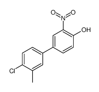 4-(4-chloro-3-methylphenyl)-2-nitrophenol Structure