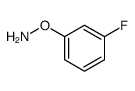 O-(3-fluorophenyl)hydroxylamine结构式