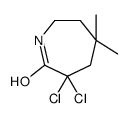3,3-dichloro-5,5-dimethylazepan-2-one Structure