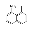 1-Amino-8-methylnaphthalene Structure