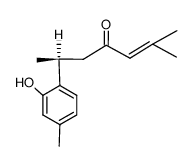 Turmeronol B structure