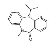 6-methyl-11-propan-2-ylpyrido[3,2-c][1,5]benzodiazepin-5-one Structure