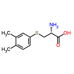 S-(3,4-Dimethylbenzene)-L-cysteine Structure